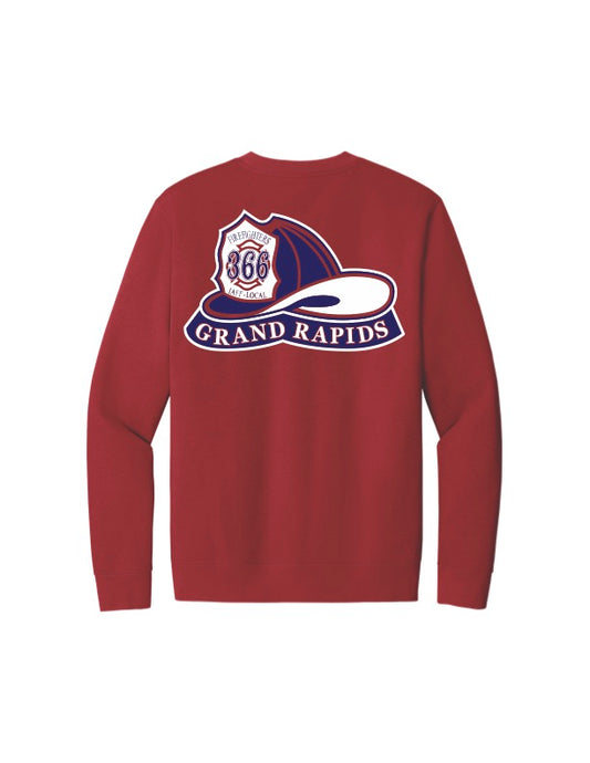 Local 366 Helmet Crewneck Sweatshirt