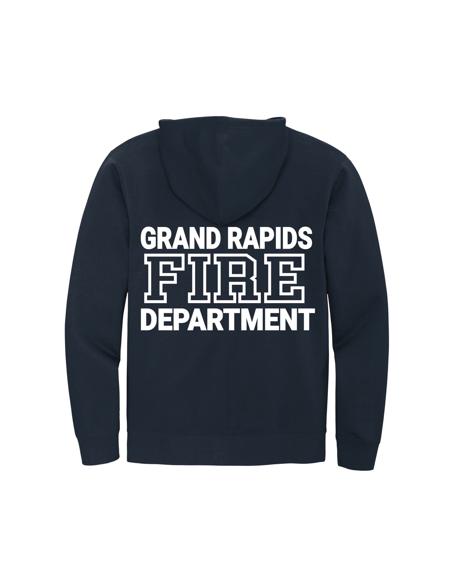 Local 366 Block Letter Full Zip Hoodie Sweatshirt