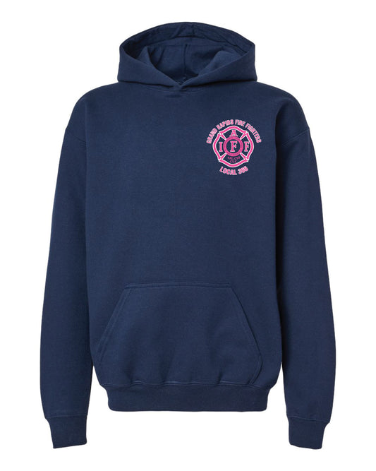 2025 Breast Cancer Awareness Youth Hoodie Sweatshirt