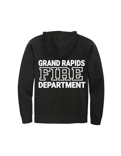 Local 366 Block Letter Full Zip Hoodie Sweatshirt
