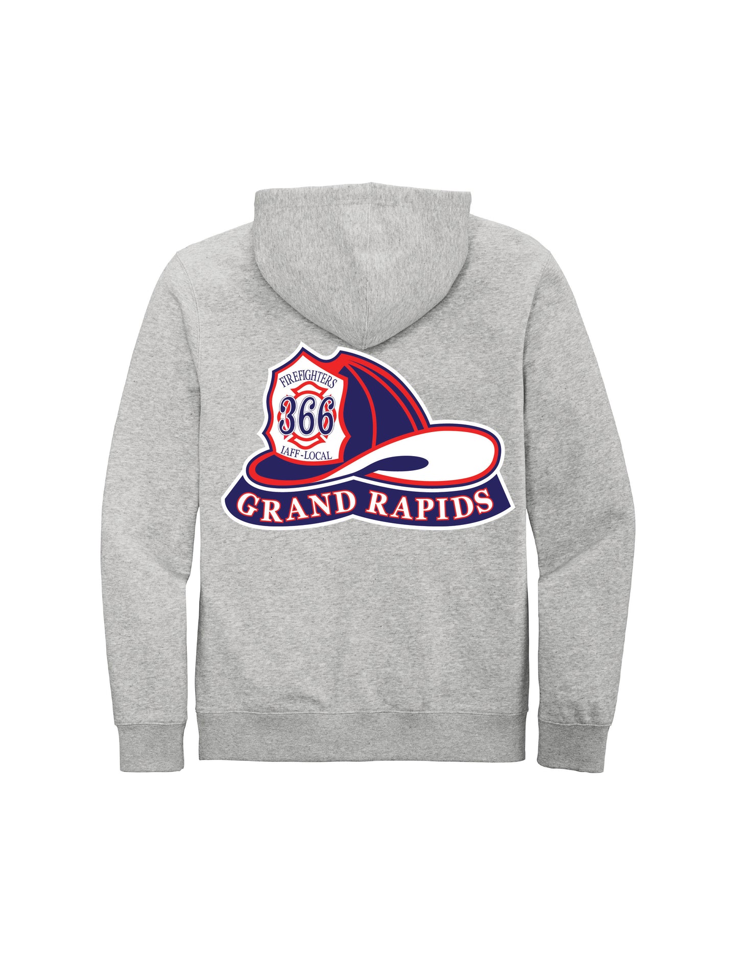 Local 366 Helmet Full Zip Hoodie Sweatshirt