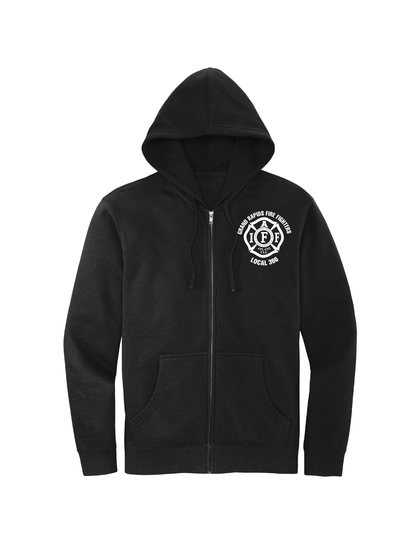 Local 366 Helmet Full Zip Hoodie Sweatshirt