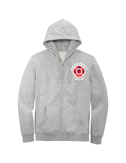 Local 366 Block Letter Full Zip Hoodie Sweatshirt