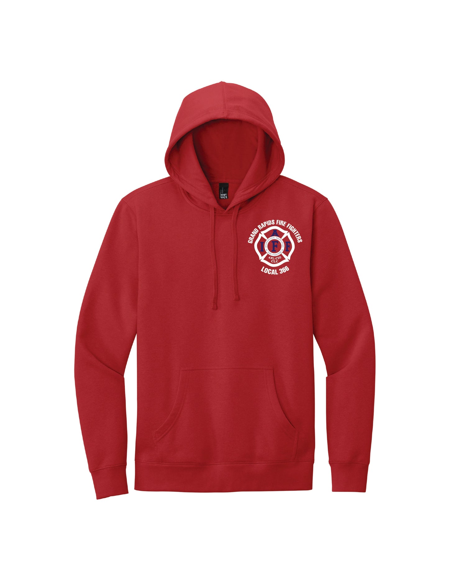Local 366 Block Letter Hoodie Sweatshirt