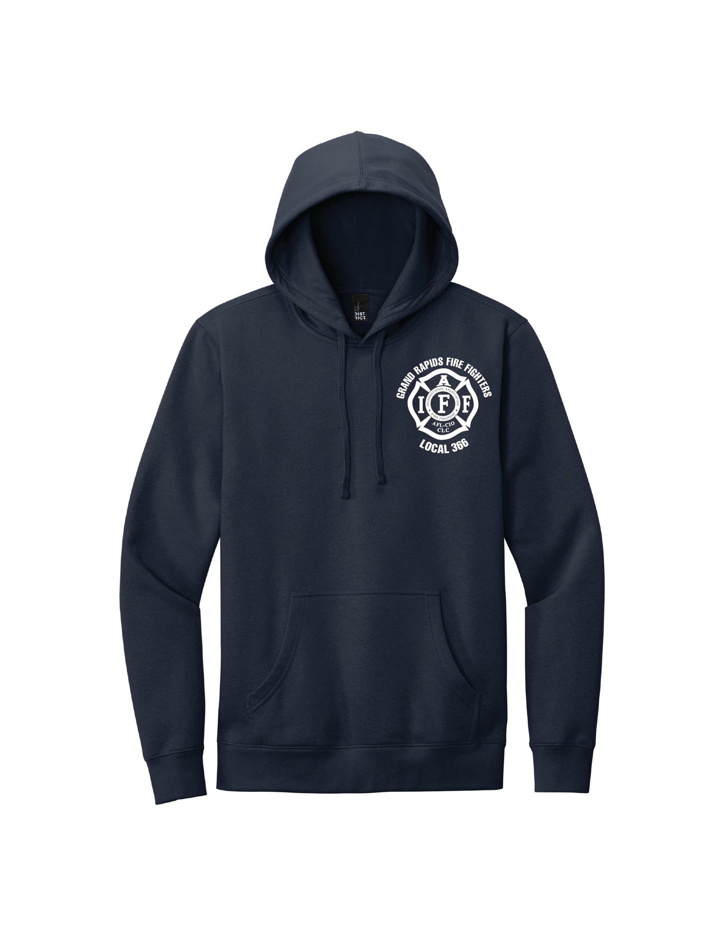 Local 366 Block Letter Hoodie Sweatshirt