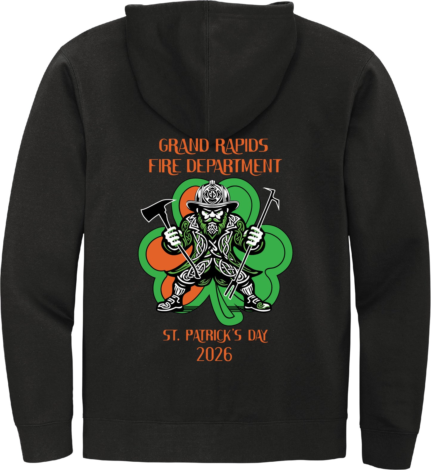 St. Paddy's 2-26 Full Zip Hoodie Sweatshirt