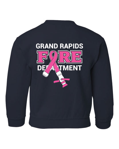 2025 Breast Cancer Awareness Toddler/Youth Crewneck Sweatshirt